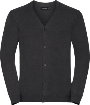 Men's V-Neck Knitted Cardigan - Reklamnepredmety