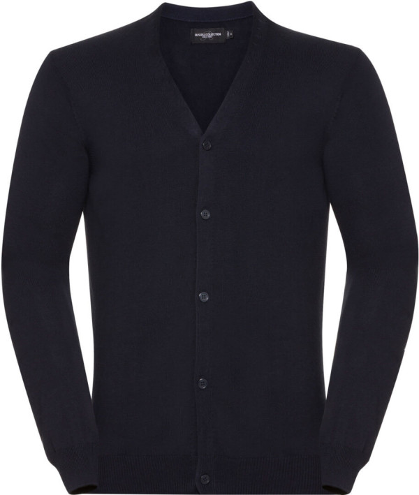 Men's V-Neck Knitted Cardigan