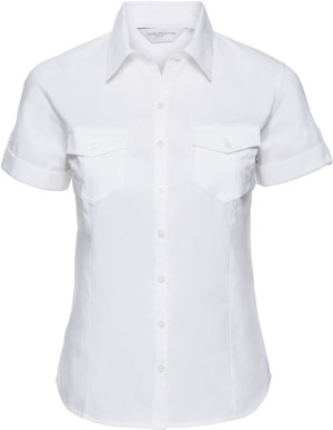 Twill Blouse shortsleeve