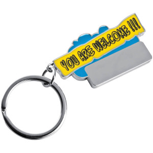 Keyring You are welcome!!! - Reklamnepredmety