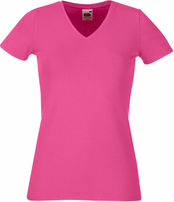 Ladies' Stretch V-Neck T-Shirt