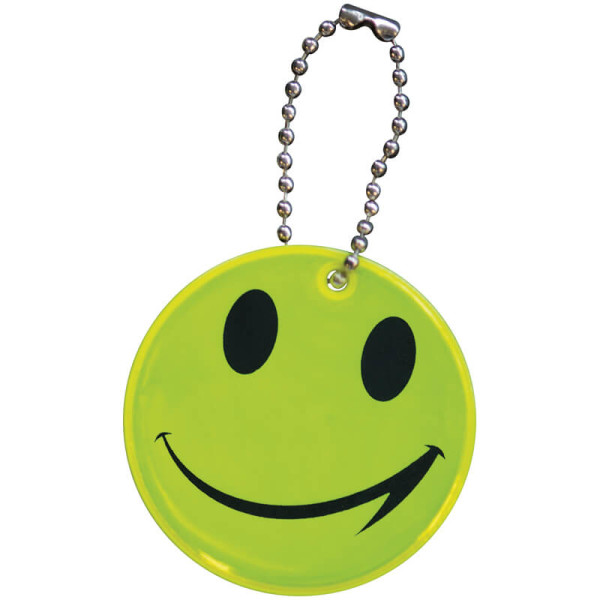 smile pendant with bead chain