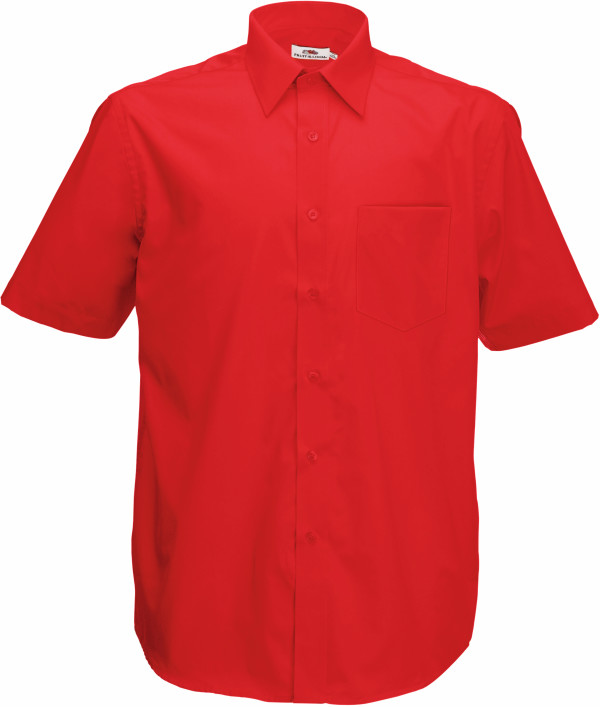 Men's Poplin Shirt shortsleeve