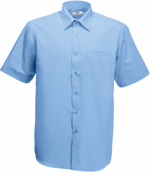 Men's Poplin Shirt shortsleeve - Reklamnepredmety
