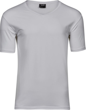 Men's Stretch V-Neck T-Shirt - Reklamnepredmety