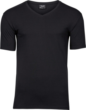 Men's Stretch V-Neck T-Shirt - Reklamnepredmety