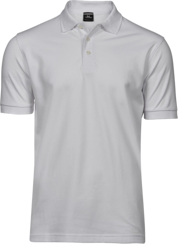 Men's Luxury Piqué Stretch Polo