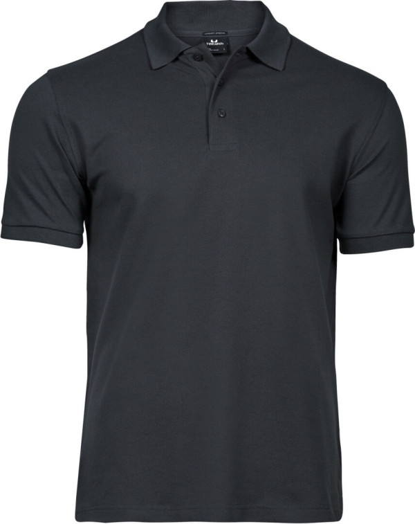 Men's Luxury Piqué Stretch Polo