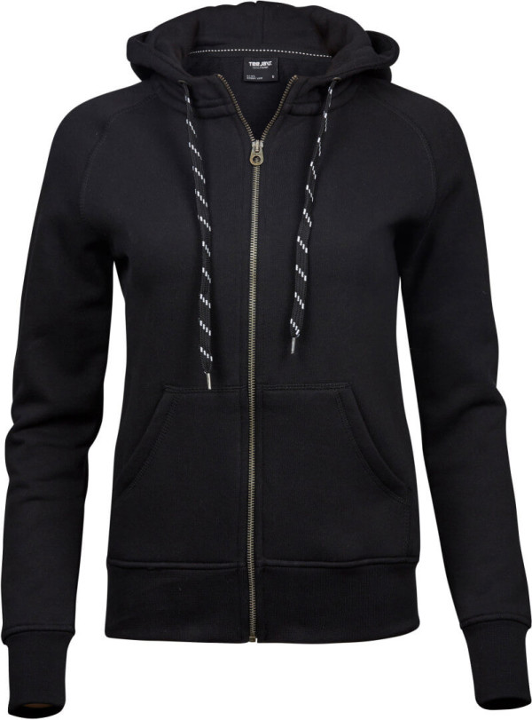 Ladies' Fashion Hooded Sweat Jacket