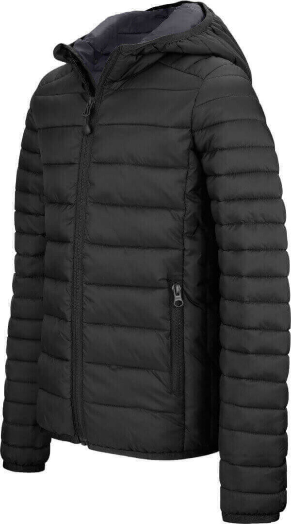 Men's light hooded padded jacket