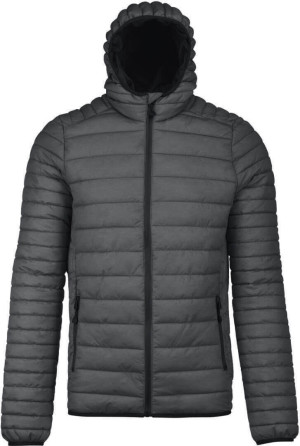 Men's light hooded padded jacket - Reklamnepredmety