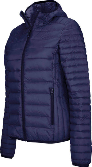 Ladies' light hooded padded jacket - Reklamnepredmety