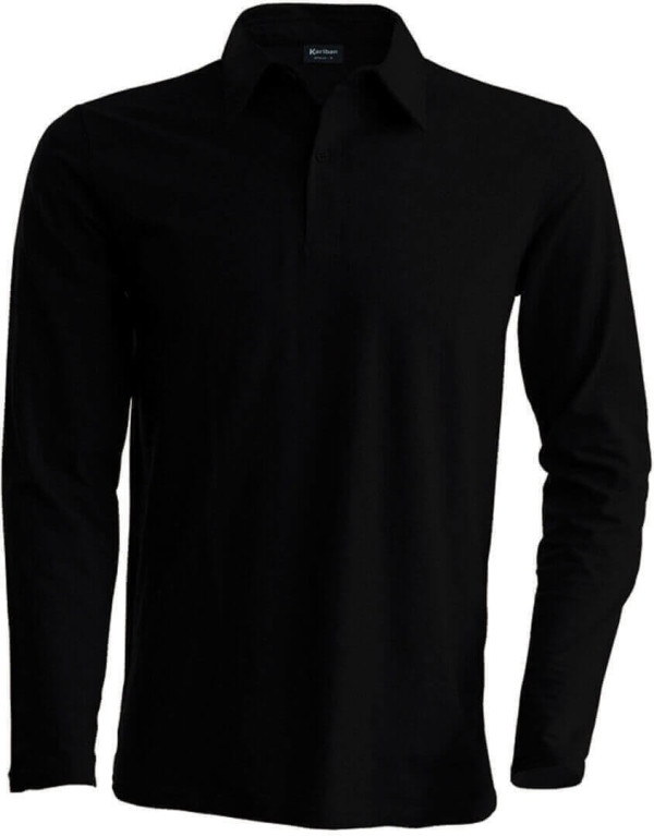 Men's Piqué Polo longsleeve