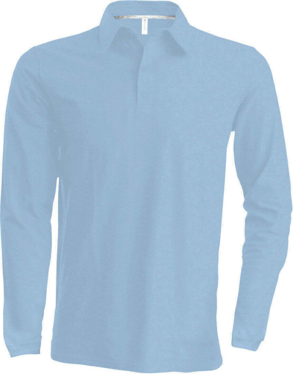 Men's Piqué Polo longsleeve