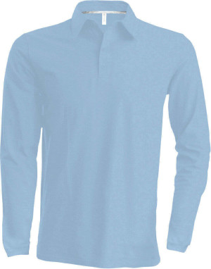 Men's Piqué Polo longsleeve - Reklamnepredmety