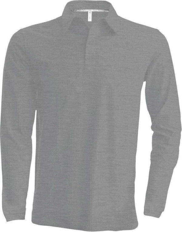 Men's Piqué Polo longsleeve