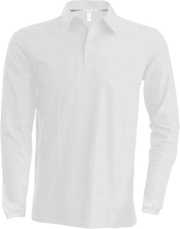 Men's Piqué Polo longsleeve