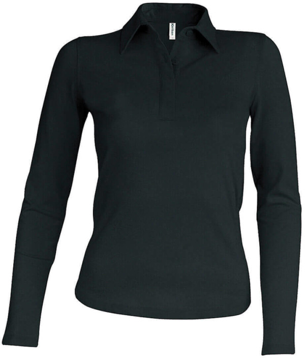 Ladies' Piqué Polo longsleeve