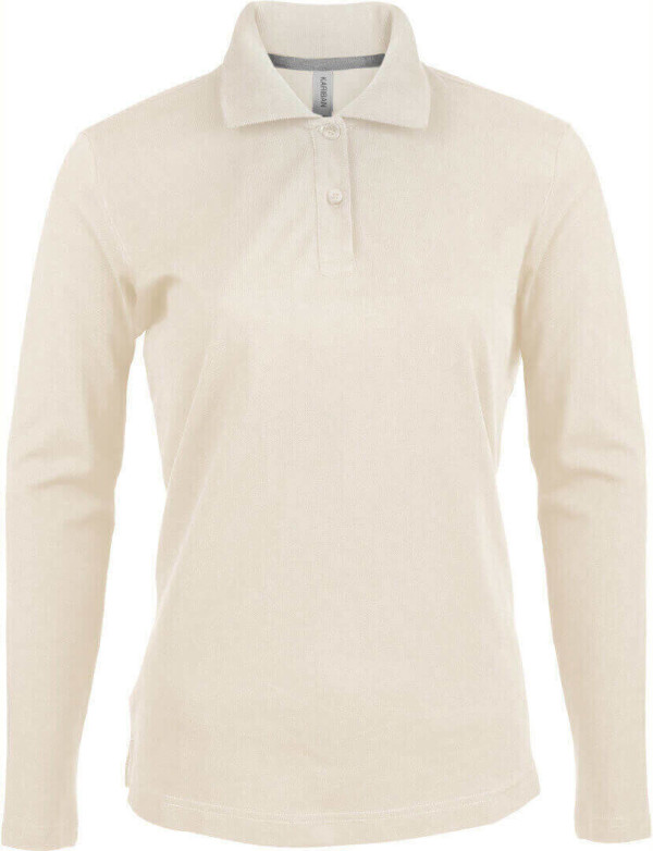 Ladies' Piqué Polo longsleeve