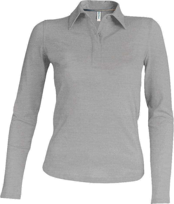 Ladies' Piqué Polo longsleeve