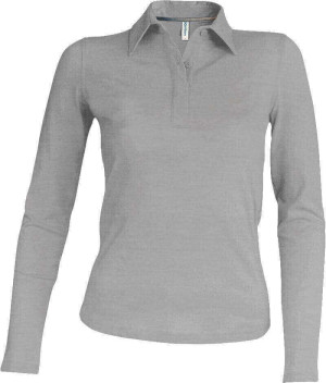 Ladies' Piqué Polo longsleeve - Reklamnepredmety