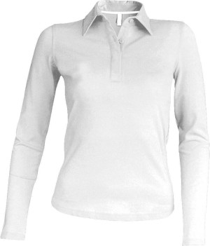 Ladies' Piqué Polo longsleeve - Reklamnepredmety