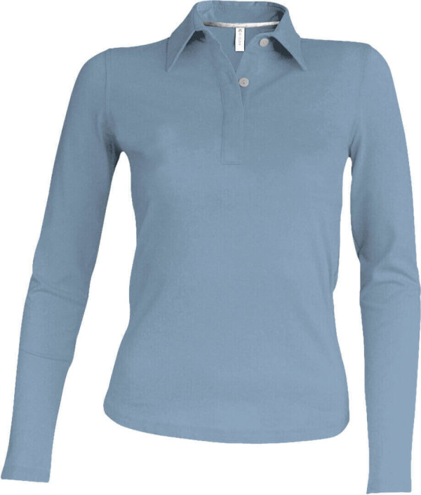 Ladies' Piqué Polo longsleeve