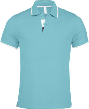 Men's Contrast Piqué Polo - Reklamnepredmety