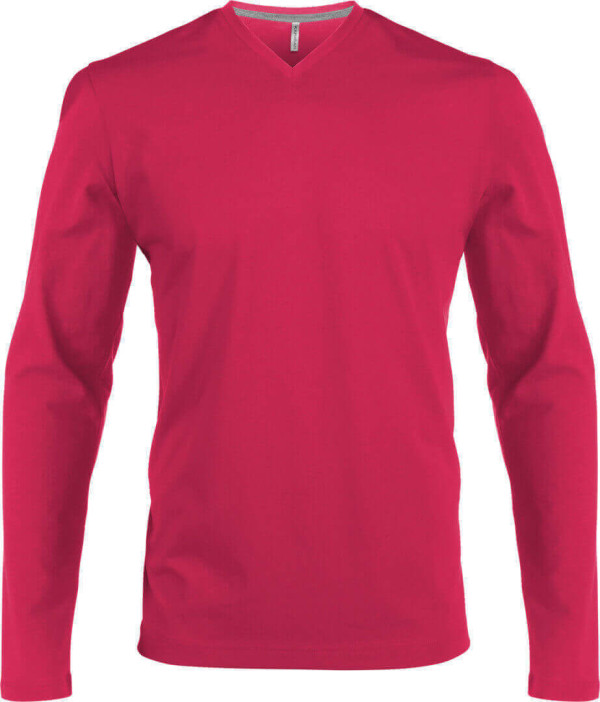 Men's V-Neck T-Shirt longsleeve