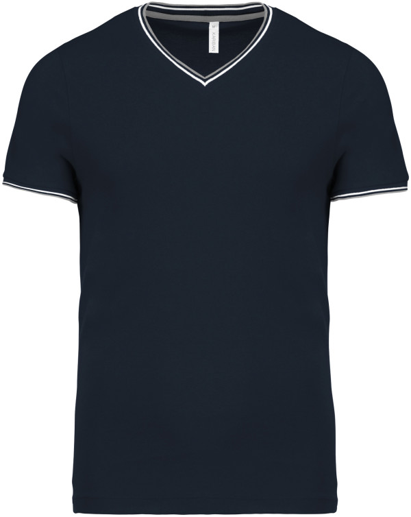 Men's Piqué V-Neck T-Shirt