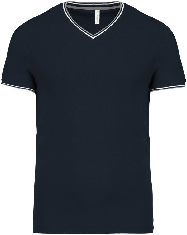 Men's Piqué V-Neck T-Shirt