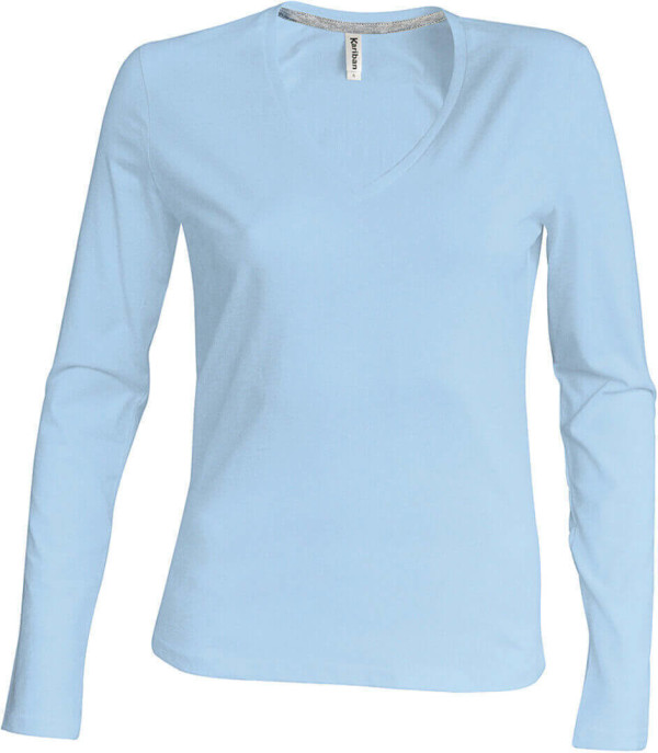 Ladies' V-Neck T-Shirt longsleeve