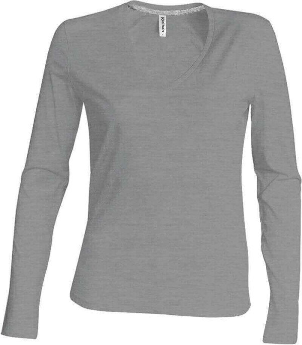 Ladies' V-Neck T-Shirt longsleeve