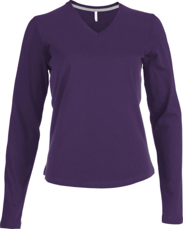 Ladies' V-Neck T-Shirt longsleeve