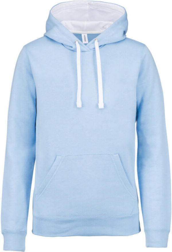 Contrast Hooded Sweatshirt