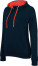 Ladies' Contrast Hooded Sweatshirt - 27ABB162-32C5-4E07-8050-3F6EA1F411B9 - variant CC 20K46585800