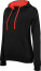 Ladies' Contrast Hooded Sweatshirt - 3E9A5BC9-87C4-4205-90DD-D5B530C0B550 - variant CC 20K46581400