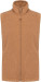 Micro Fleece Vest "Luca" - camel-heather - variant