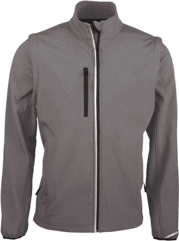 Softshell Jacket with detachable sleeves