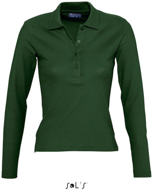 Ladies' Piqué Polo longsleeve - Reklamnepredmety