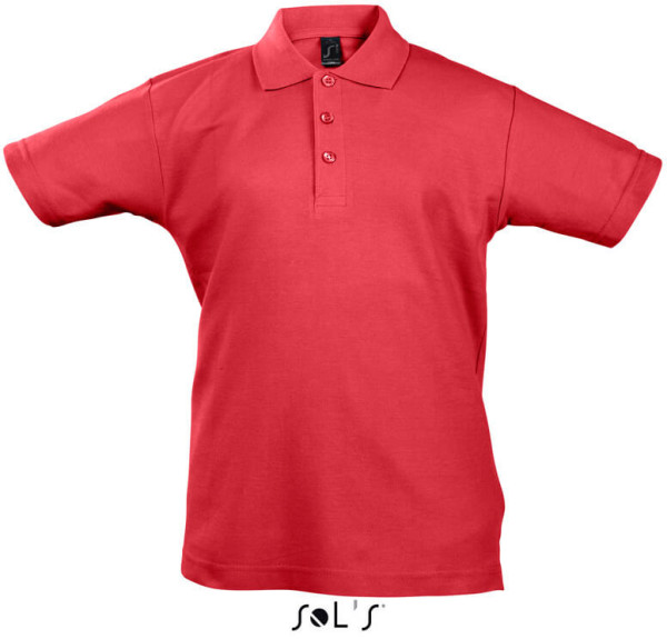 Kids' Piqué Polo