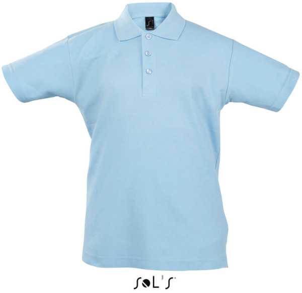 Kids' Piqué Polo