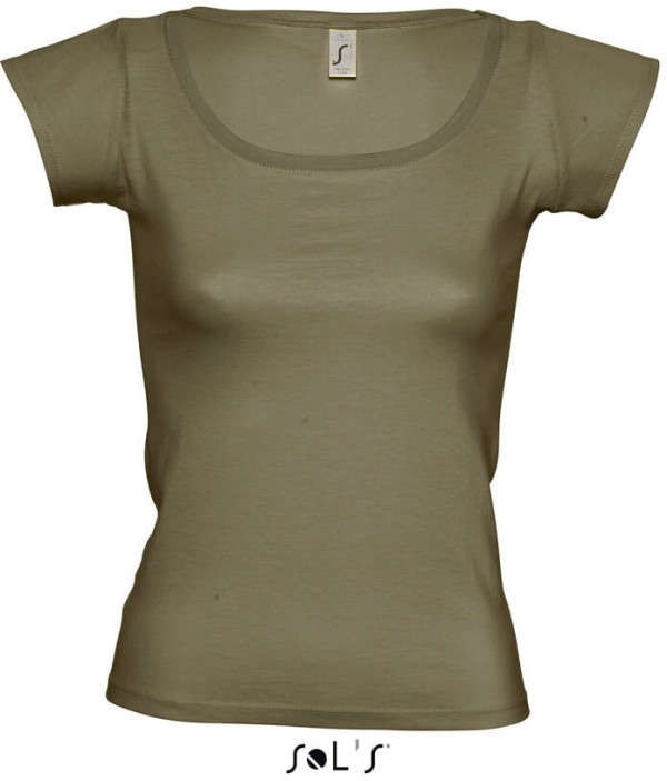 Ladies' Cap Sleeve T-Shirt