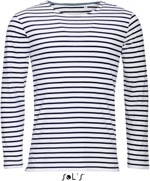 Men's T-Shirt with Stripes longsleeve - Reklamnepredmety