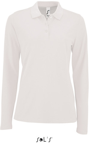 Ladies' Piqué Polo longsleeve - Reklamnepredmety