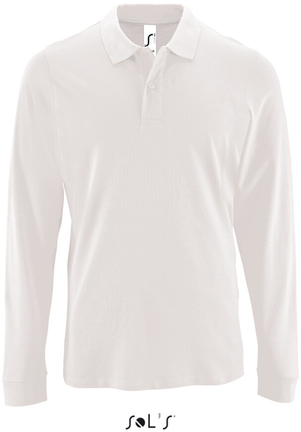 Men's Piqué Polo longsleeve