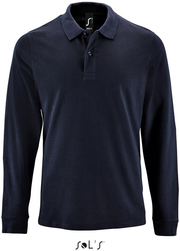 Men's Piqué Polo longsleeve