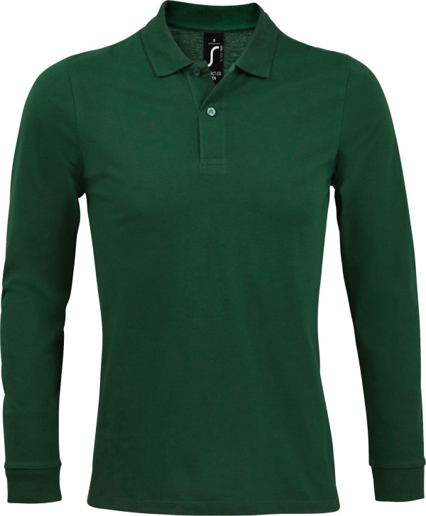 Men's Piqué Polo longsleeve