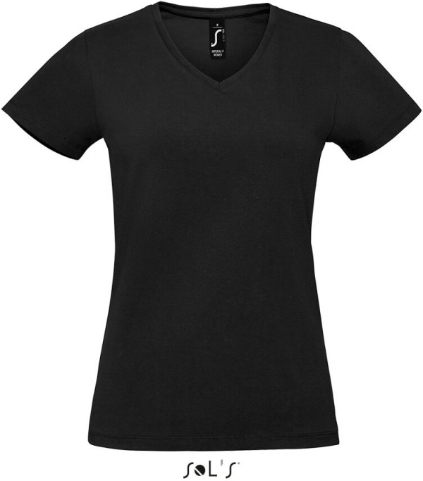 Ladies' V-Neck T-Shirt heavy