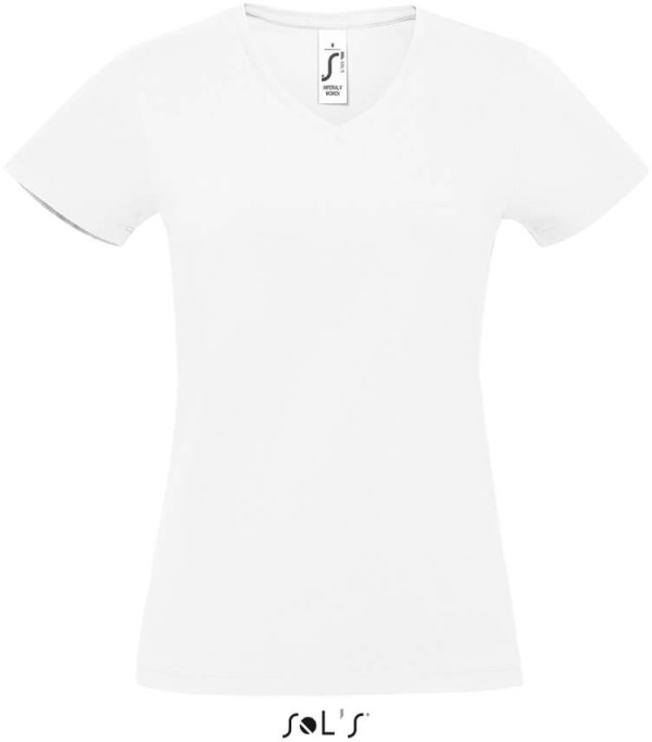 Ladies' V-Neck T-Shirt heavy